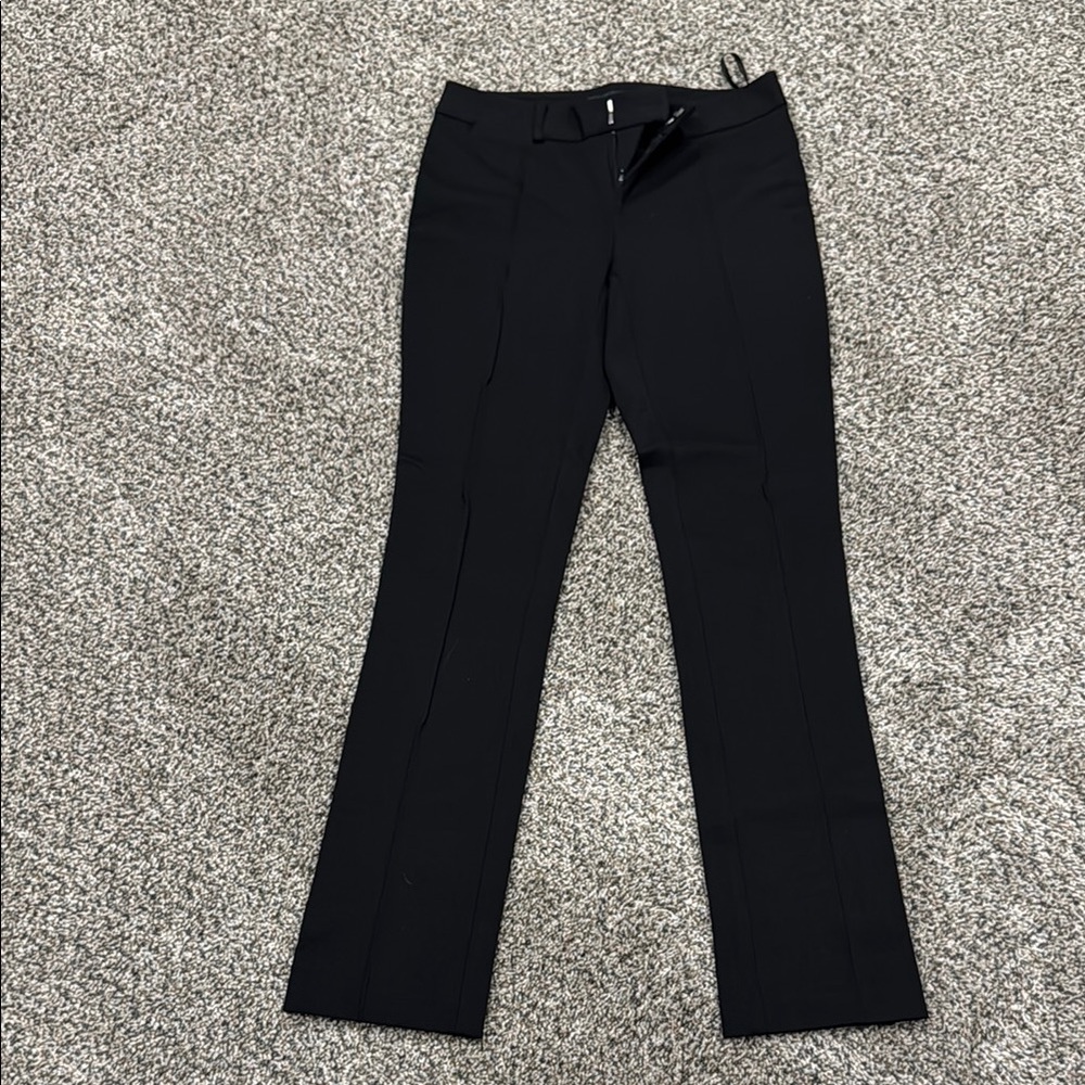 INC International Concepts Black Dress Pants with Boot Cut size 2